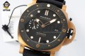Submersible PAM1070 44mm VSF Black/Dot on RG/RU Strap P900 Super Clone Submersible PAM1070 44mm VSF Black/Dot on RG/RU Strap P900 Super Clone
