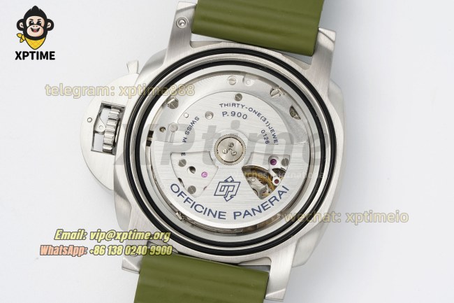 Submersible PAM1226 44mm VSF White/Dot on SS/RU Strap P900 Super Clone Submersible PAM1226 44mm VSF White/Dot on SS/RU Strap P900 Super Clone