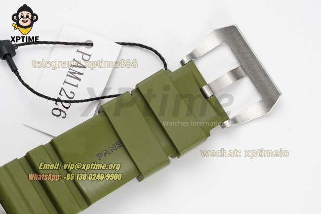 Submersible PAM1226 44mm VSF White/Dot on SS/RU Strap P900 Super Clone Submersible PAM1226 44mm VSF White/Dot on SS/RU Strap P900 Super Clone