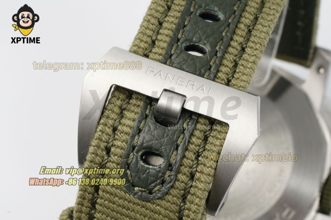 Submersible PAM1287 44mm VSF Green/Dot on SS/NY Strap P900 Super Clone Submersible PAM1287 44mm VSF Green/Dot on SS/NY Strap P900 Super Clone