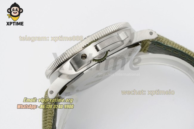 Submersible PAM1287 44mm VSF Green/Dot on SS/NY Strap P900 Super Clone Submersible PAM1287 44mm VSF Green/Dot on SS/NY Strap P900 Super Clone