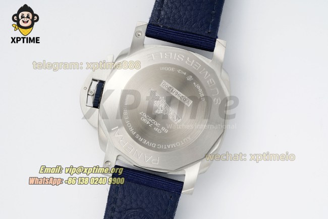 Submersible PAM1289 44mm VSF Blue/Dot on SS/NY Strap P900 Super Clone Submersible PAM1289 44mm VSF Blue/Dot on SS/NY Strap P900 Super Clone