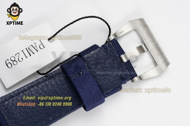 Submersible PAM1289 44mm VSF Blue/Dot on SS/NY Strap P900 Super Clone Submersible PAM1289 44mm VSF Blue/Dot on SS/NY Strap P900 Super Clone