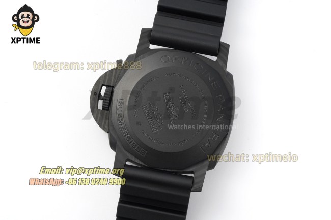 Submersible PAM616 47mm VSF Black/Dot on Carbon/RU Strap P900 Super Clone Submersible PAM616 47mm VSF Black/Dot on Carbon/RU Strap P900 Super Clone