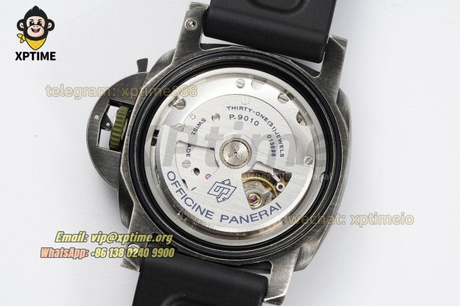 Luminor Navy Seals PAM1412 44mm VSF Gradient Gray/Stick Numeral on SS/RU Strap P9010 Super Clone Luminor Navy Seals PAM1412 44mm VSF Gradient Gray/Stick Numeral on SS/RU Strap P9010 Super Clone
