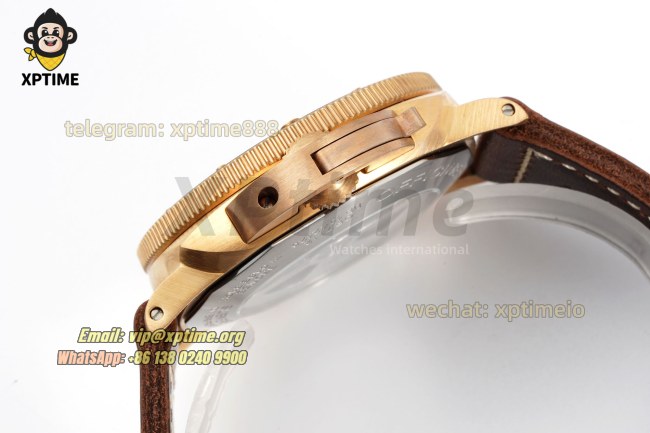 Submersible PAM968 47mm VSF Brown/Dot on Bronzo/RU Strap P9011 Super Clone Submersible PAM968 47mm VSF Brown/Dot on Bronzo/RU Strap P9011 Super Clone