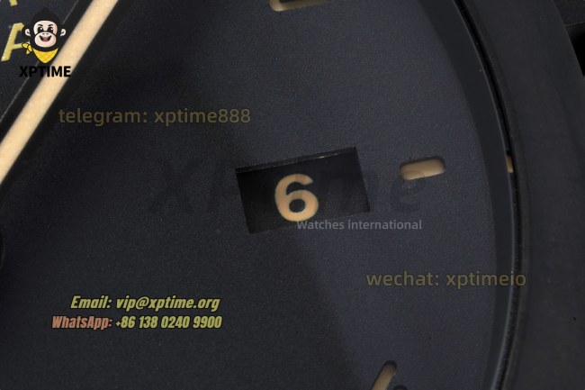 Luminor GMT PAM441 44mm VSF Black/Numeral on CER/LE Strap P9001 Super Clone Luminor GMT PAM441 44mm VSF Black/Numeral on CER/LE Strap P9001 Super Clone