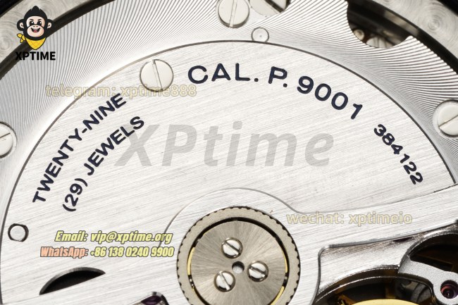 Luminor GMT PAM441 44mm VSF Black/Numeral on CER/LE Strap P9001 Super Clone Luminor GMT PAM441 44mm VSF Black/Numeral on CER/LE Strap P9001 Super Clone