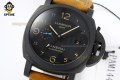 Luminor GMT 3 Days PAM1441 44mm VSF Black/Numeral on CER/LE Strap P9011 Super Clone Luminor GMT 3 Days PAM1441 44mm VSF Black/Numeral on CER/LE Strap P9011 Super Clone