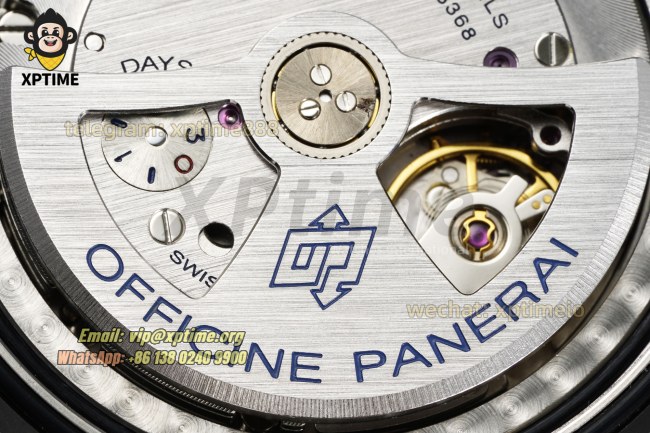 Luminor GMT 3 Days PAM1441 44mm VSF Black/Numeral on CER/LE Strap P9011 Super Clone Luminor GMT 3 Days PAM1441 44mm VSF Black/Numeral on CER/LE Strap P9011 Super Clone