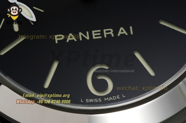 Luminor PAM1113 Marina 44mm VSF Black/Stick & Numeral on SS/LE Strap A6497 Luminor PAM1113 Marina 44mm VSF Black/Stick & Numeral on SS/LE Strap A6497