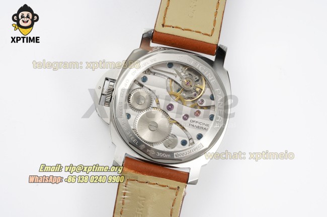 Luminor PAM1113 Marina 44mm VSF Black/Stick & Numeral on SS/LE Strap A6497 Luminor PAM1113 Marina 44mm VSF Black/Stick & Numeral on SS/LE Strap A6497