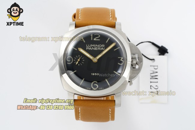 Luminor PAM127 47mm VSF Black/Stick & Numeral on SS/LE Strap A6497 Luminor PAM127 47mm VSF Black/Stick & Numeral on SS/LE Strap A6497