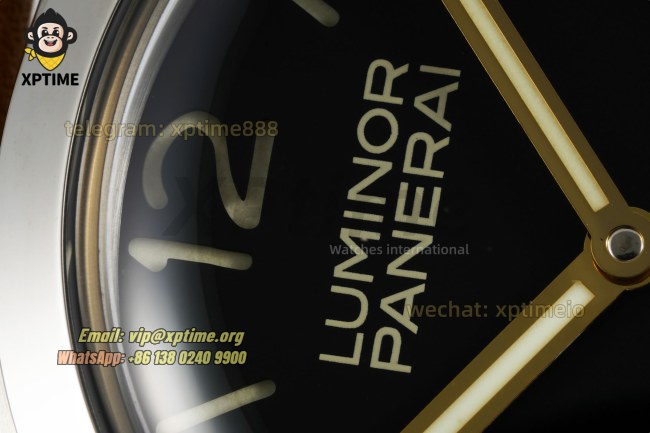 Luminor PAM127 47mm VSF Black/Stick & Numeral on SS/LE Strap A6497 Luminor PAM127 47mm VSF Black/Stick & Numeral on SS/LE Strap A6497