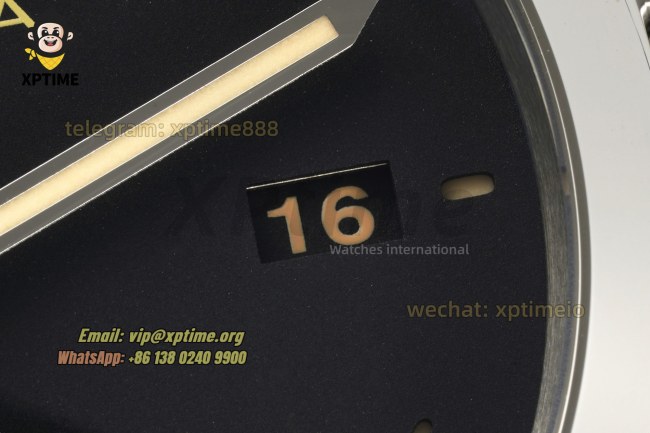 Luminor PAM359 44mm VSF Black/Numeral on SS/LE Strap P9000 Super Clone Luminor PAM359 44mm VSF Black/Numeral on SS/LE Strap P9000 Super Clone