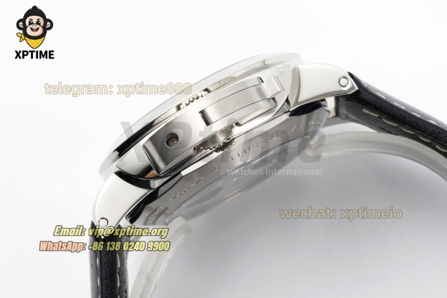 Luminor PAM359 44mm VSF Black/Numeral on SS/LE Strap P9000 Super Clone Luminor PAM359 44mm VSF Black/Numeral on SS/LE Strap P9000 Super Clone