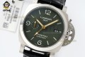 Luminor PAM1056 GMT 44mm VSF Green/Stick Numeral on SS/LE Strap P9011 Super Clone Luminor PAM1056 GMT 44mm VSF Green/Stick Numeral on SS/LE Strap P9011 Super Clone