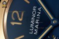 Luminor Marina PAM1114 44mm VSF Blue/Stick & Numeral on RG/LE Strap P9010 Super Clone Luminor Marina PAM1114 44mm VSF Blue/Stick & Numeral on RG/LE Strap P9010 Super Clone
