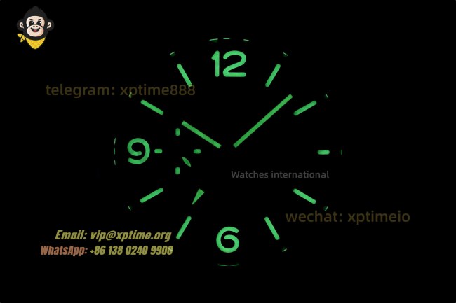 Luminor PAM1056 GMT 44mm VSF Green/Stick Numeral on SS/LE Strap P9011 Super Clone Luminor PAM1056 GMT 44mm VSF Green/Stick Numeral on SS/LE Strap P9011 Super Clone