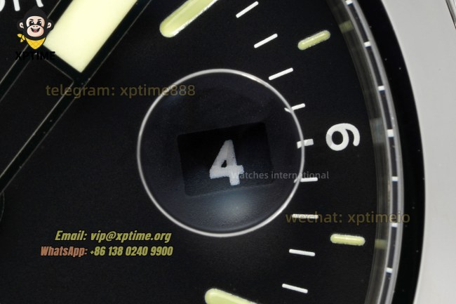 Luminor GMT PAM088 44mm VSF Black/Stick & Numeral on SS/LE Strap OPVIII Luminor GMT PAM088 44mm VSF Black/Stick & Numeral on SS/LE Strap OPVIII