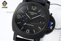 Luminor Marina GMT PAM1176 44mm VSF Black/Stick & Numeral on CER/NY Strap P9011 Luminor Marina GMT PAM1176 44mm VSF Black/Stick & Numeral on CER/NY Strap P9011