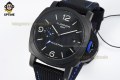 Luminor Marina GMT PAM1176 44mm VSF Black/Stick & Numeral on CER/NY Strap P9011 Luminor Marina GMT PAM1176 44mm VSF Black/Stick & Numeral on CER/NY Strap P9011