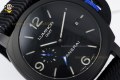 Luminor Marina GMT PAM1176 44mm VSF Black/Stick & Numeral on CER/NY Strap P9011 Luminor Marina GMT PAM1176 44mm VSF Black/Stick & Numeral on CER/NY Strap P9011