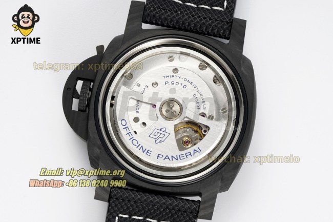 Luminor Marina PAM1118 Auto 44mm VSF Black/Stick & Numeral on FC/NY Strap P9010 Luminor Marina PAM1118 Auto 44mm VSF Black/Stick & Numeral on FC/NY Strap P9010