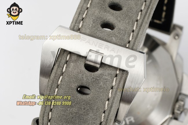 Luminor Marina Auto PAM1314 44mm VSF White/Stick & Numeral on SS/LE Strap P9010 Luminor Marina Auto PAM1314 44mm VSF White/Stick & Numeral on SS/LE Strap P9010