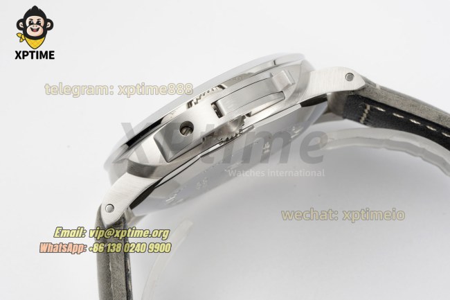 Luminor Marina Auto PAM1314 44mm VSF White/Stick & Numeral on SS/LE Strap P9010 Luminor Marina Auto PAM1314 44mm VSF White/Stick & Numeral on SS/LE Strap P9010