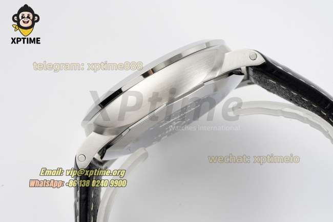 Luminor Marina Auto PAM1312 44mm VSF Black/Stick & Numeral on SS/LE Strap P9010 Luminor Marina Auto PAM1312 44mm VSF Black/Stick & Numeral on SS/LE Strap P9010