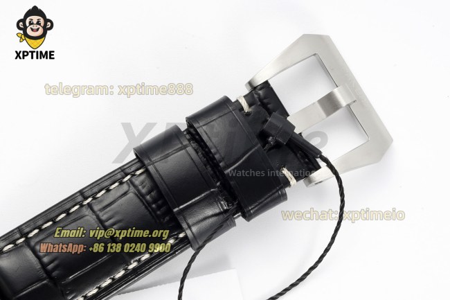 Luminor Marina Auto PAM1312 44mm VSF Black/Stick & Numeral on SS/LE Strap P9010 Luminor Marina Auto PAM1312 44mm VSF Black/Stick & Numeral on SS/LE Strap P9010