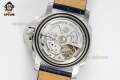 Luminor GMT PAM1033 44mm VSF Black/Stick & Numeral on SS/LE Strap V2 P9011 Luminor GMT PAM1033 44mm VSF Black/Stick & Numeral on SS/LE Strap V2 P9011