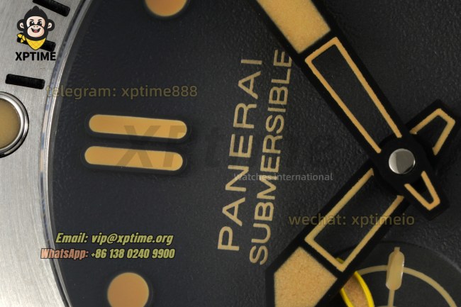 Submersible PAM1518 44mm VSF Gray/Dot on SS/NY Strap MP900 Submersible PAM1518 44mm VSF Gray/Dot on SS/NY Strap MP900