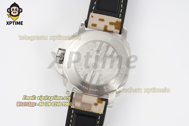 Submersible PAM1518 44mm VSF Gray/Dot on SS/NY Strap MP900 Submersible PAM1518 44mm VSF Gray/Dot on SS/NY Strap MP900