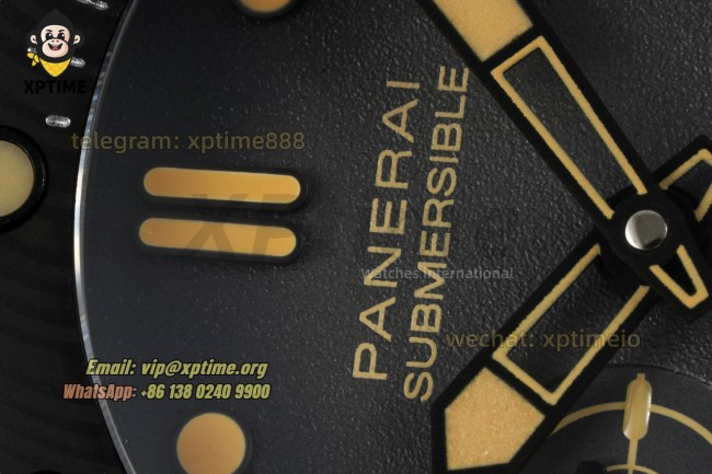 Submersible PAM1513 44mm VSF Gray/Dot on Carbon/NY Strap MP900 Submersible PAM1513 44mm VSF Gray/Dot on Carbon/NY Strap MP900
