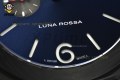 Luminor Luna Rossa PAM1529 44mm VSF Black/Stick & Numeral on FC/RU Strap V2 P9010 Luminor Luna Rossa PAM1529 44mm VSF Black/Stick & Numeral on FC/RU Strap V2 P9010