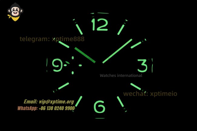 Luminor PAM127 47mm VSF Black/Stick & Numeral on SS/LE Strap A6497 Luminor PAM127 47mm VSF Black/Stick & Numeral on SS/LE Strap A6497