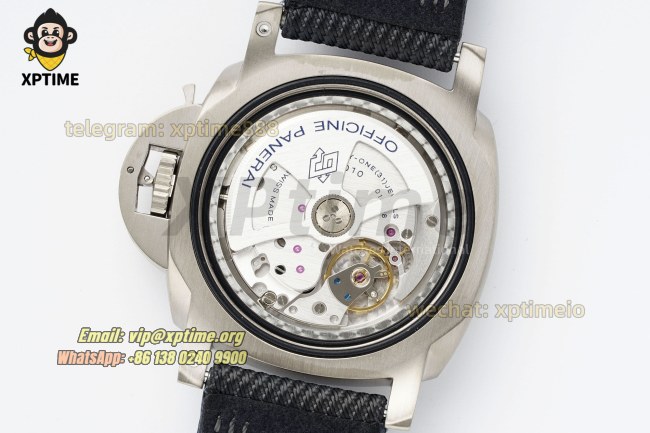 Submersible PAM984 Mike Horn 47mm VSF Black/Dot on TI/NY Strap P9010 Submersible PAM984 Mike Horn 47mm VSF Black/Dot on TI/NY Strap P9010