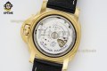Luminor Marina Auto PAM1115 44mm VSF Gray/Stick & Numeral on YG/LE Strap P9010 Luminor Marina Auto PAM1115 44mm VSF Gray/Stick & Numeral on YG/LE Strap P9010