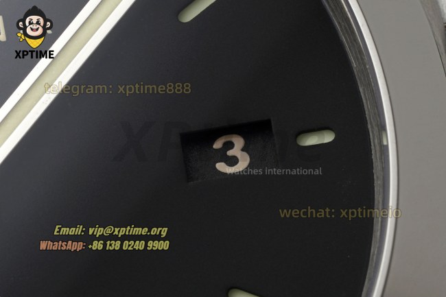 Luminor Marina PAM312 44mm VSF Black/Stick & Numeral on SS/LE Strap P9000 Luminor Marina PAM312 44mm VSF Black/Stick & Numeral on SS/LE Strap P9000