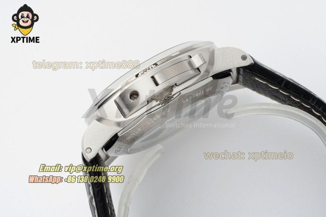 Luminor Marina PAM312 44mm VSF Black/Stick & Numeral on SS/LE Strap P9000 Luminor Marina PAM312 44mm VSF Black/Stick & Numeral on SS/LE Strap P9000