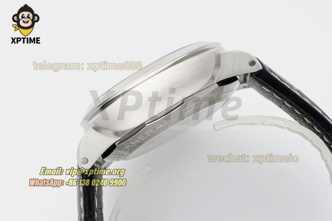 Luminor Marina PAM312 44mm VSF Black/Stick & Numeral on SS/LE Strap P9000 Luminor Marina PAM312 44mm VSF Black/Stick & Numeral on SS/LE Strap P9000