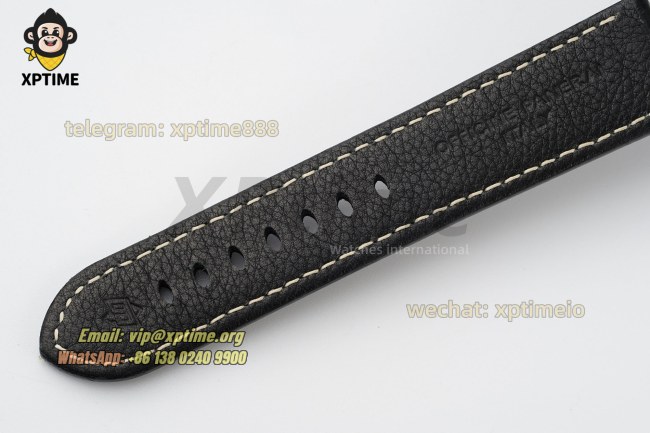Luminor Marina PAM312 44mm VSF Black/Stick & Numeral on SS/LE Strap P9000 Luminor Marina PAM312 44mm VSF Black/Stick & Numeral on SS/LE Strap P9000