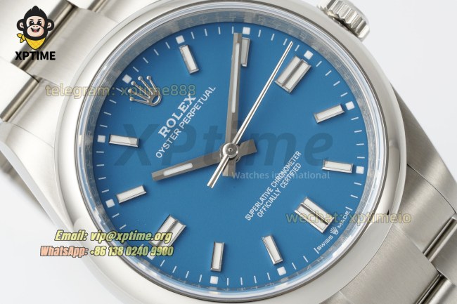 Oyster Perpetual 126000 36mm KRF Blue/Stick on SS/SS Bracelet VR3230 Oyster Perpetual 126000 36mm KRF Blue/Stick on SS/SS Bracelet VR3230