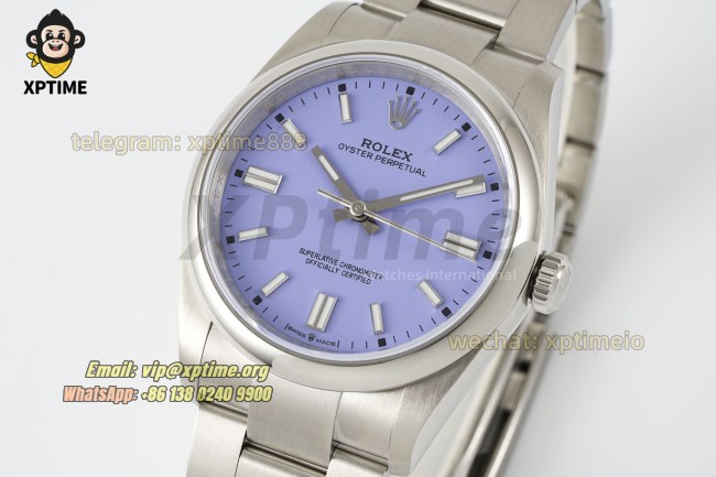 Oyster Perpetual 126000 36mm KRF Purple/Stick on SS/SS Bracelet VR3230 Oyster Perpetual 126000 36mm KRF Purple/Stick on SS/SS Bracelet VR3230
