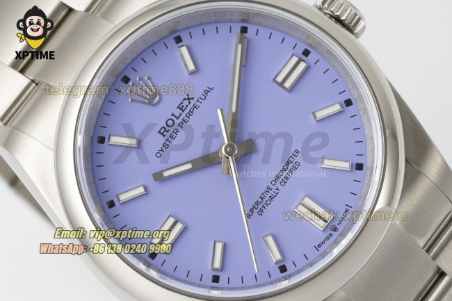Oyster Perpetual 126000 36mm KRF Purple/Stick on SS/SS Bracelet VR3230 Oyster Perpetual 126000 36mm KRF Purple/Stick on SS/SS Bracelet VR3230