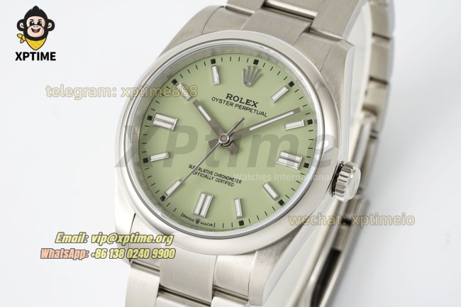 Oyster Perpetual 126000 36mm KRF Pistachio Green/Stick on SS/SS Bracelet VR3230 Oyster Perpetual 126000 36mm KRF Pistachio Green/Stick on SS/SS Bracelet VR3230