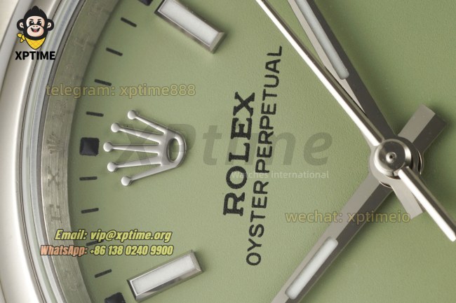 Oyster Perpetual 126000 36mm KRF Pistachio Green/Stick on SS/SS Bracelet VR3230 Oyster Perpetual 126000 36mm KRF Pistachio Green/Stick on SS/SS Bracelet VR3230