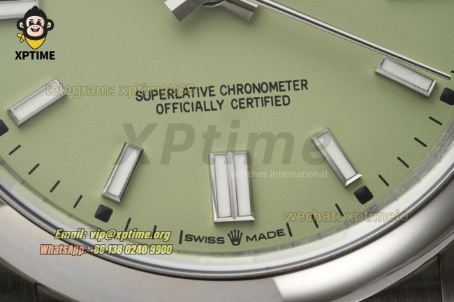 Oyster Perpetual 126000 36mm KRF Pistachio Green/Stick on SS/SS Bracelet VR3230 Oyster Perpetual 126000 36mm KRF Pistachio Green/Stick on SS/SS Bracelet VR3230